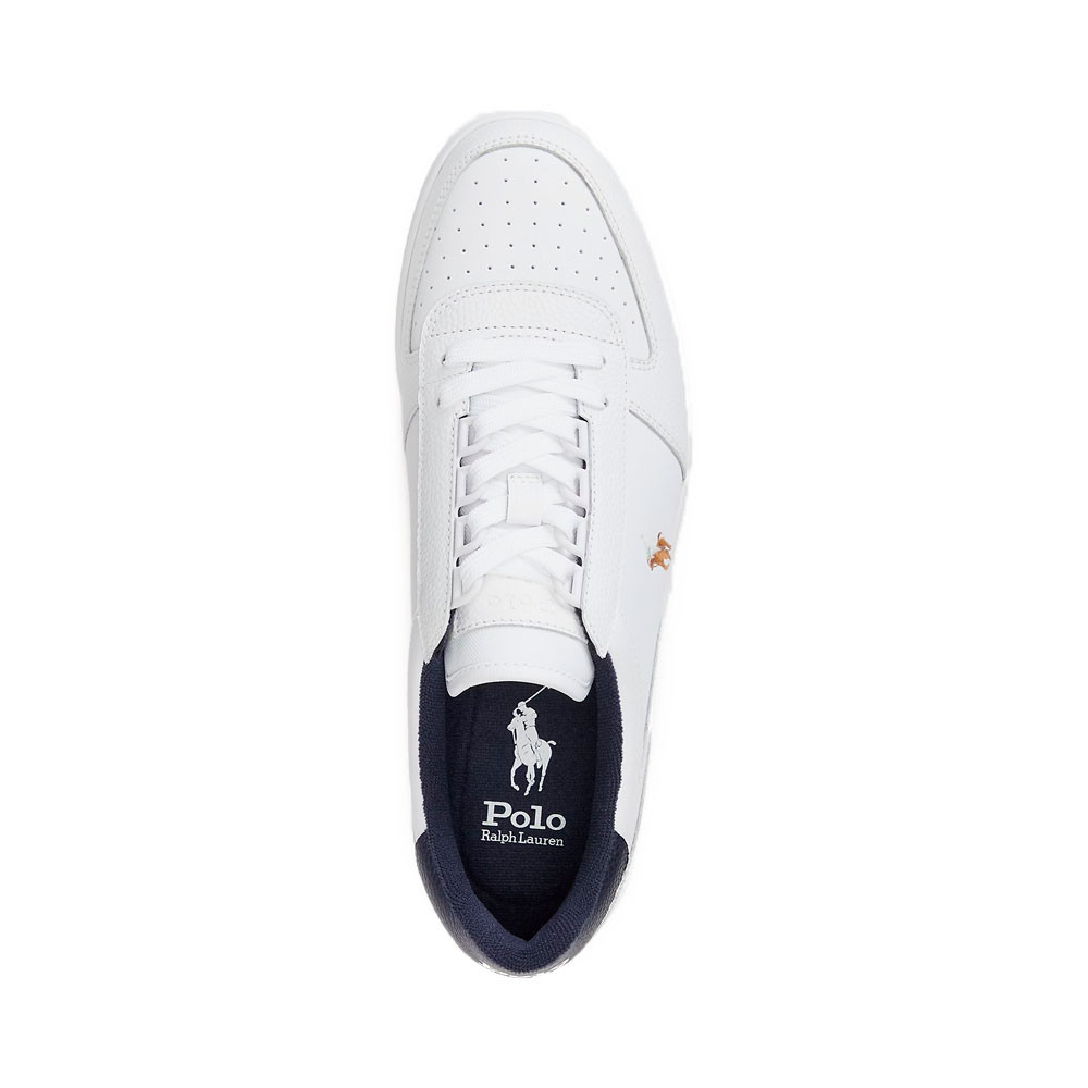 Zapatillas bajas de cuero Court - Ralph Lauren - Banango Shop