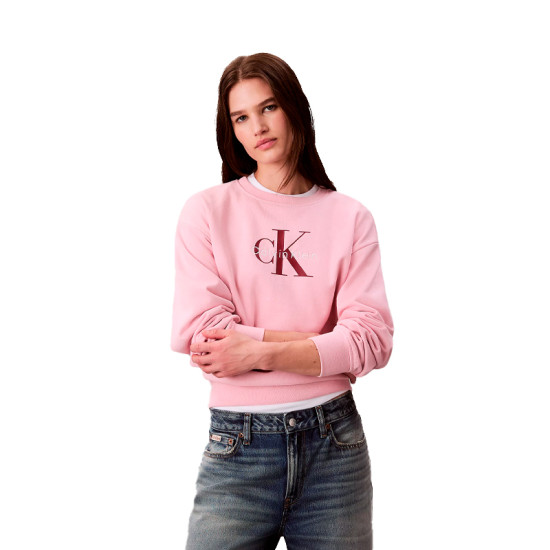 Sudadera holgada con monograma - Calvin Klein - Banango Shop