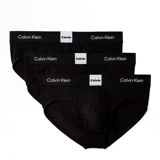 Pack de 3 slips - Icon Logo Graphic - Calvin Klein Underwear - Banango Shop