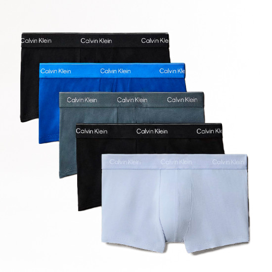 Pack de 5 bóxers ajustados de tiro bajo - Icon Cotton Stretch - Calvin Klein Underwear - Banango Shop