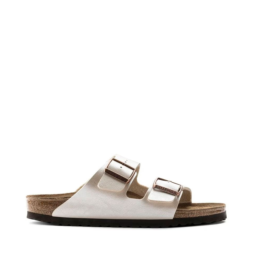 Sandalias Arizona Graceful Pearl White Birko-Flor Birkenstock - Birkenstock - Banango Shop
