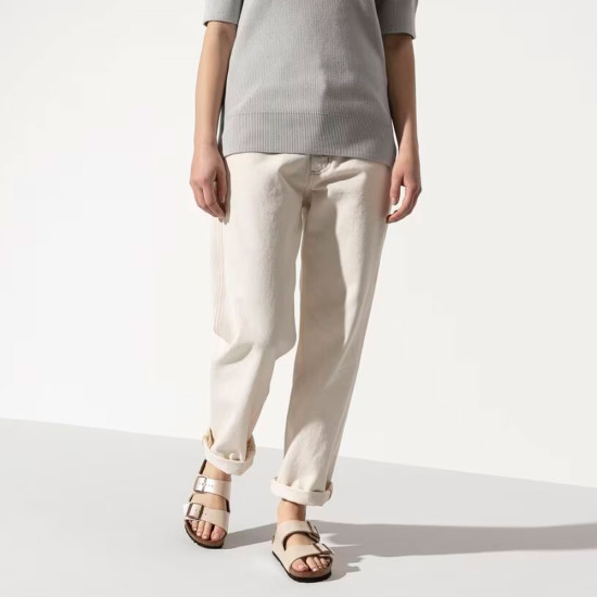 Sandalias Arizona Graceful Pearl White Birko-Flor Birkenstock - Birkenstock - Banango Shop