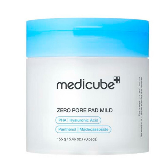 Zero Pore Madecassoside Pads (Mild) Parches Tratamiento Tonificante - Medicube - Banango Shop
