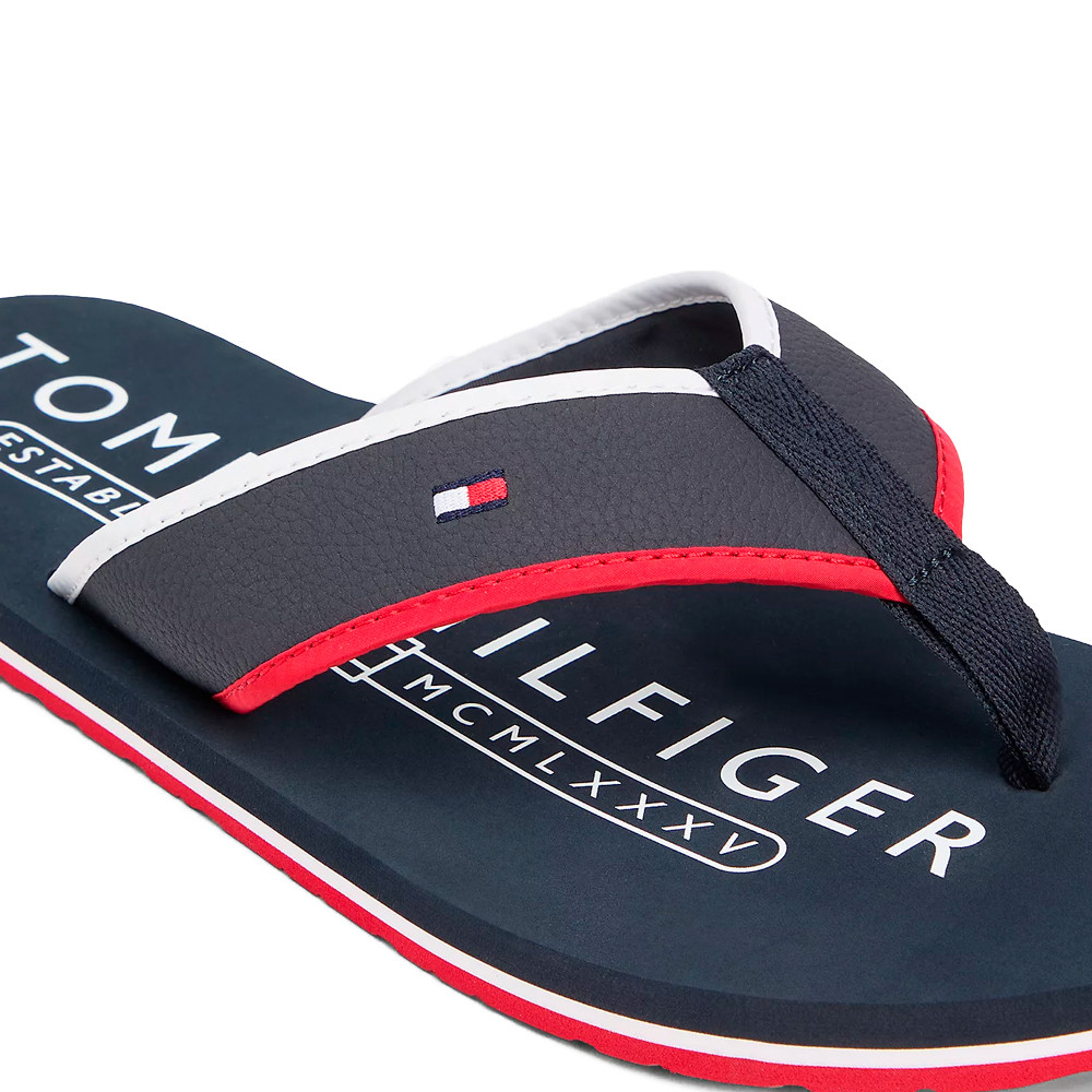Chanclas con logo bordado - Tommy Hilfiger - Banango Shop