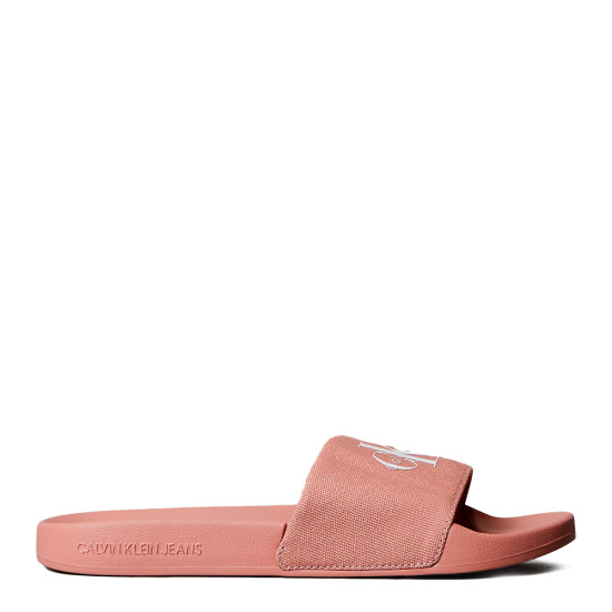 Chanclas de lona con logo - Calvin Klein - Banango Shop