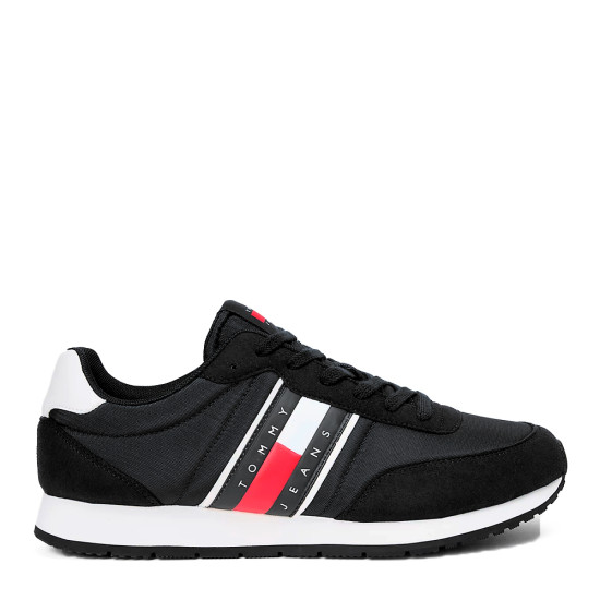 Zapatillas con mezcla de texturas - Tommy Hilfiger - Banango Shop