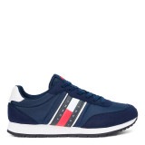 Zapatillas con mezcla de texturas - Tommy Hilfiger - Banango Shop