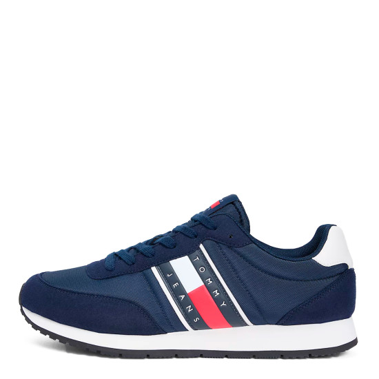 Zapatillas con mezcla de texturas - Tommy Hilfiger - Banango Shop