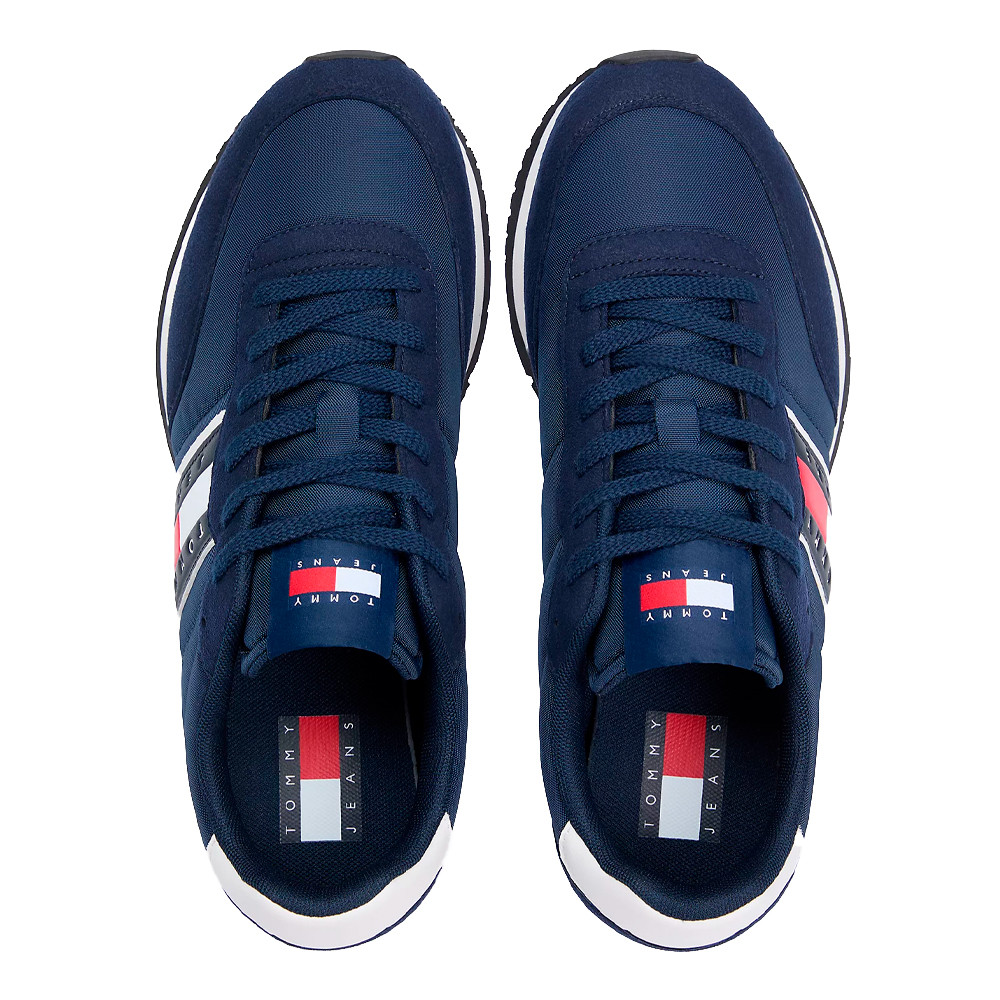 Zapatillas con mezcla de texturas - Tommy Hilfiger - Banango Shop