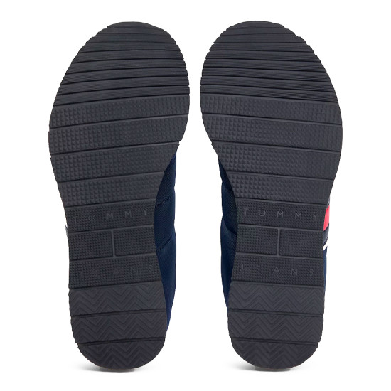 Zapatillas con mezcla de texturas - Tommy Hilfiger - Banango Shop
