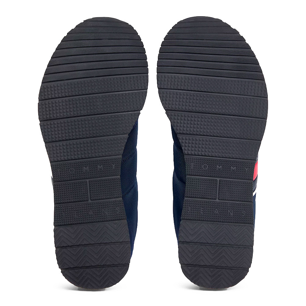 Zapatillas con mezcla de texturas - Tommy Hilfiger - Banango Shop