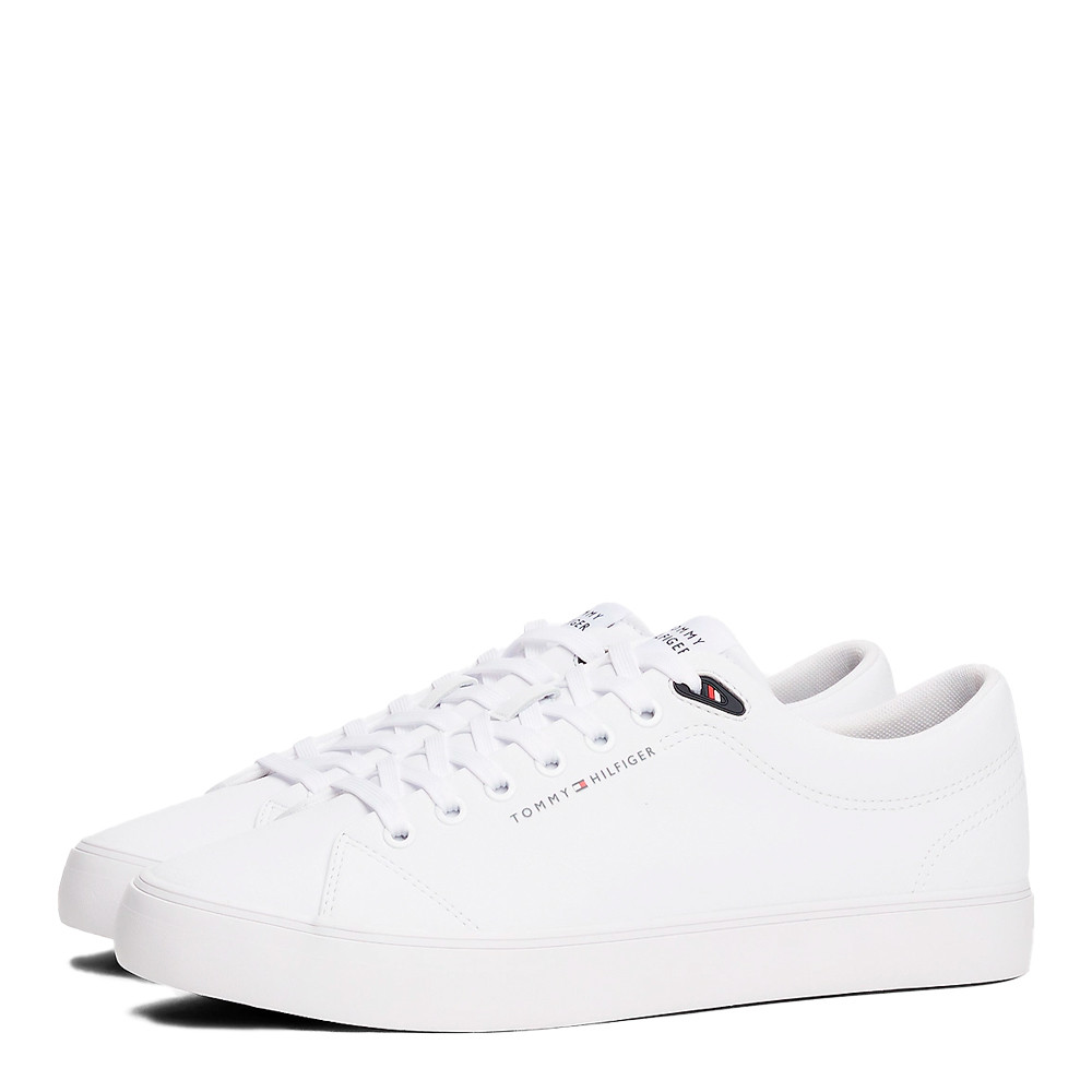 Zapatillas de piel con logo - Tommy Hilfiger - Banango Shop