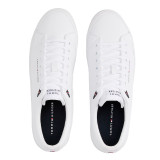 Zapatillas de piel con logo - Tommy Hilfiger - Banango Shop