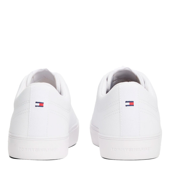 Zapatillas de piel con logo - Tommy Hilfiger - Banango Shop