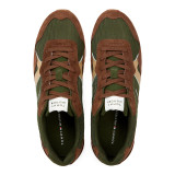 Zapatillas de ante con mezcla de texturas - Tommy Hilfiger - Banango Shop