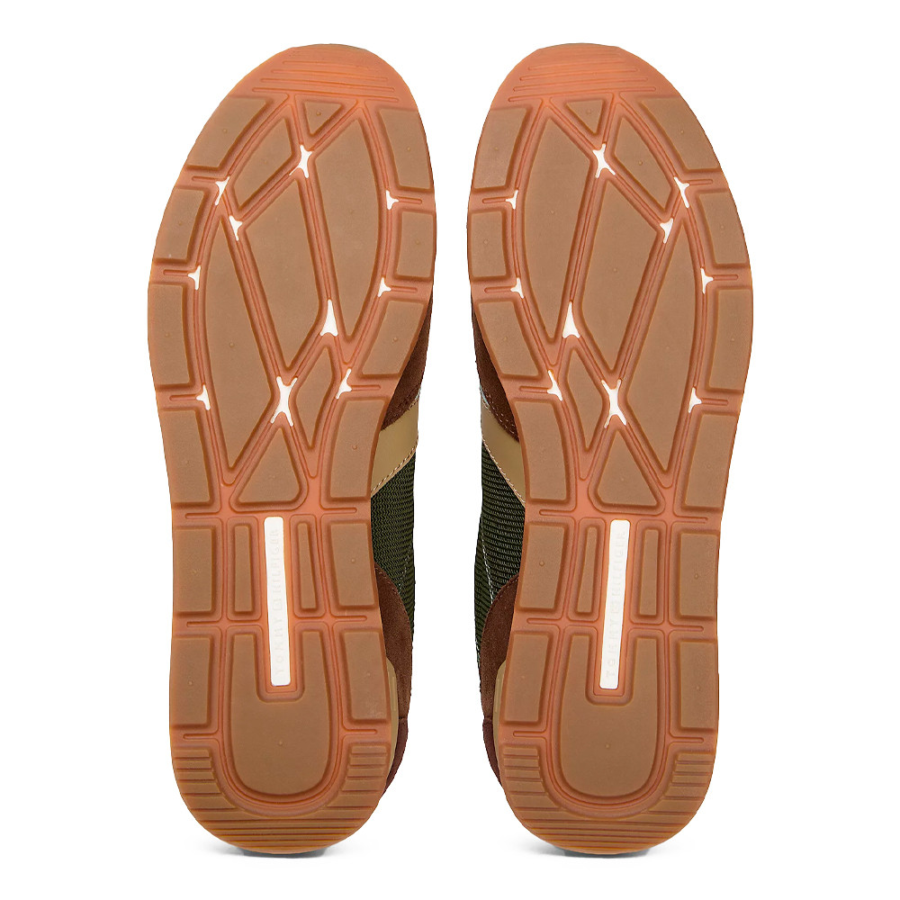 Zapatillas de ante con mezcla de texturas - Tommy Hilfiger - Banango Shop